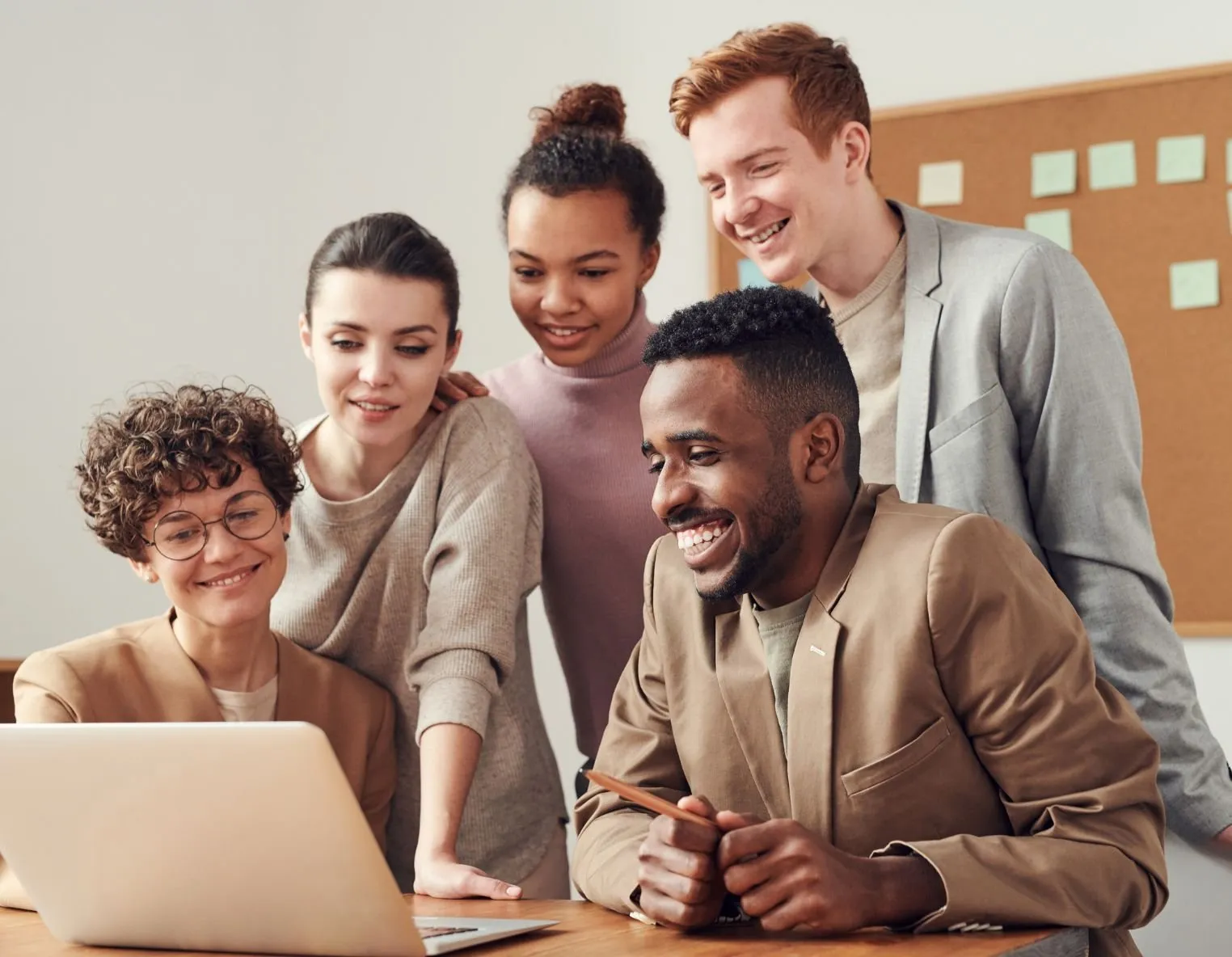 TheAmpify team collaborating on campaign strategy